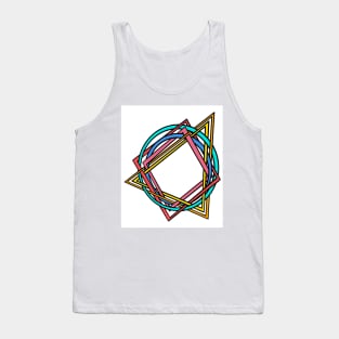 Triangles, Circles & Squares Tank Top